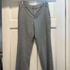 Banana Republic Avery Pant.  Checkered.  Size 2.